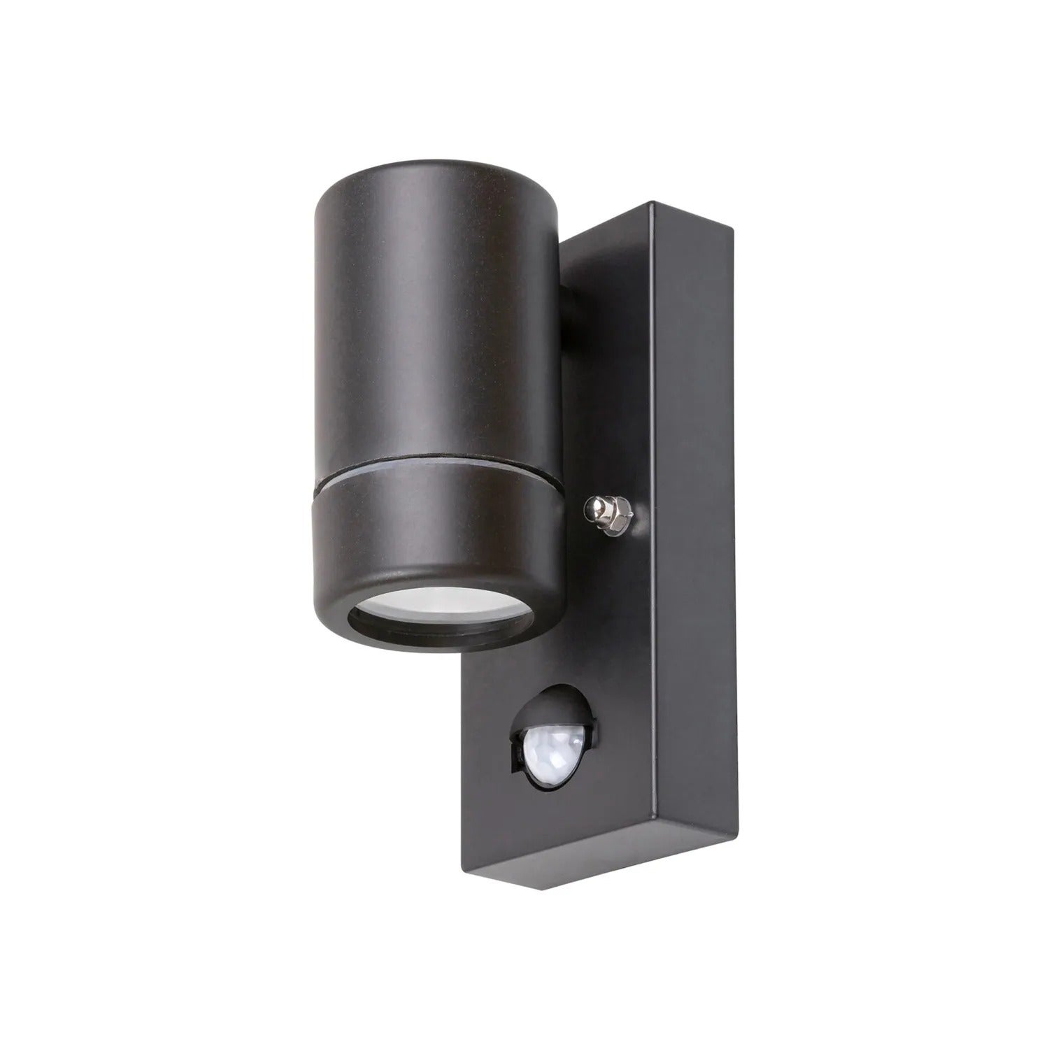 Kinkiet zewnętrzny z czujnikiem Medina czarny 1xGU10x10W wym:15x7x9cm IP44 Rabalux