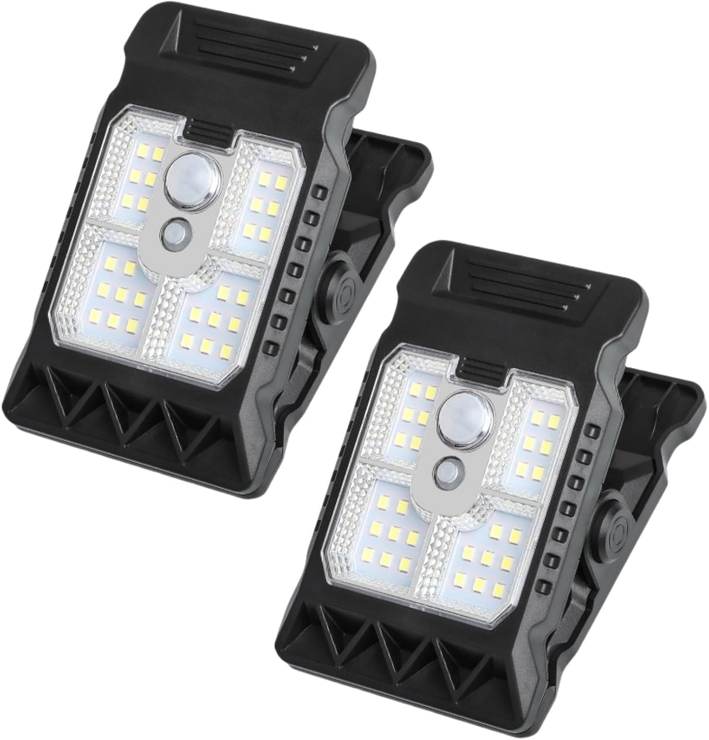 Uniwersalne lampki solarne z klipsem | Oświetlenie zewnętrzne | Miniaturowe lampki solarne LED z klipsem na balkon, do ogrodu, na kemping i patio | Wo