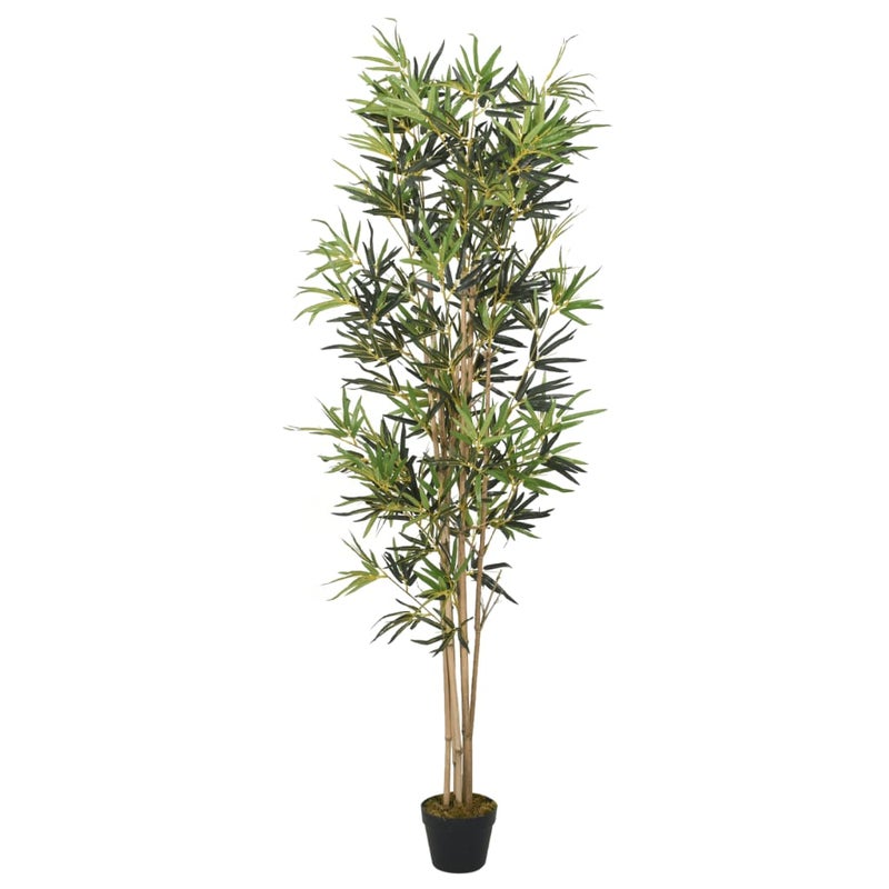 Sztuczny bambus, 1104 liście, 180 cm, zielony vidaXL