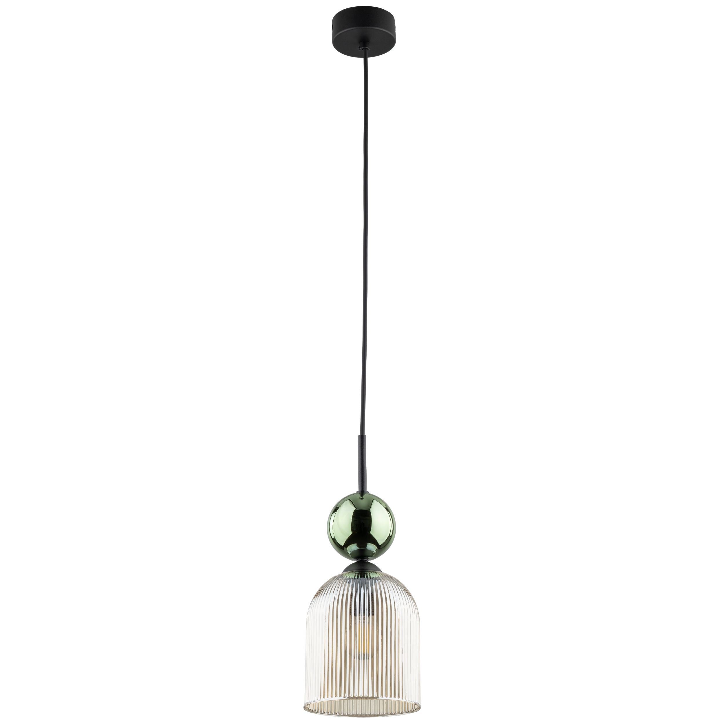 Lampa wisząca SOPHIA GREEN COGNAC 11146 TK Lighting