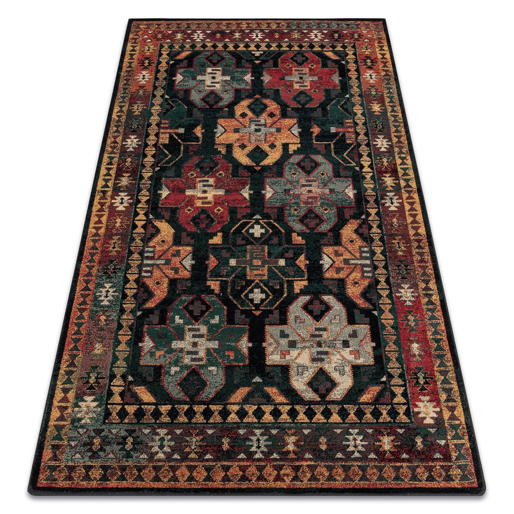 Dywan wełniany OMEGA ROHAN orientalny navy 200x300 cm