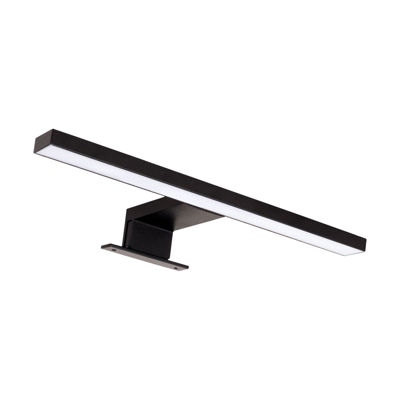Kinkiet łazienkowy nowoczesny czarny liniowy 30cm nad lustro LED 5W ROXANA Struhm