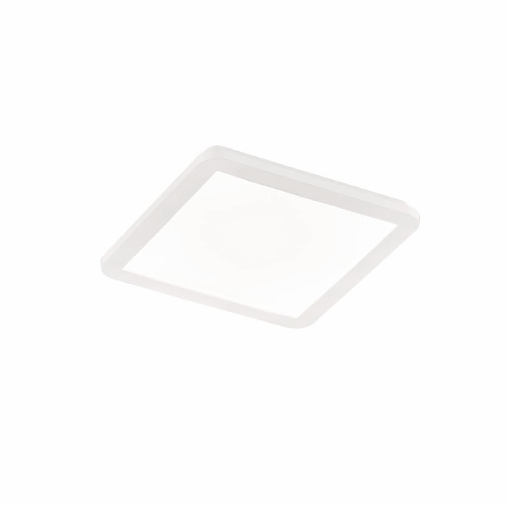 Plafon kwadratowy CAMILLUS LED 18W Ciepła biel 1650 lm biały wym:3x30x30cm IP44 RL