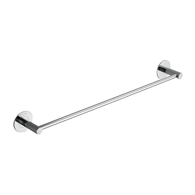 Samoprzylepny wieszak na ręczniki 30 cm – Chromowany, idealny do łazienki