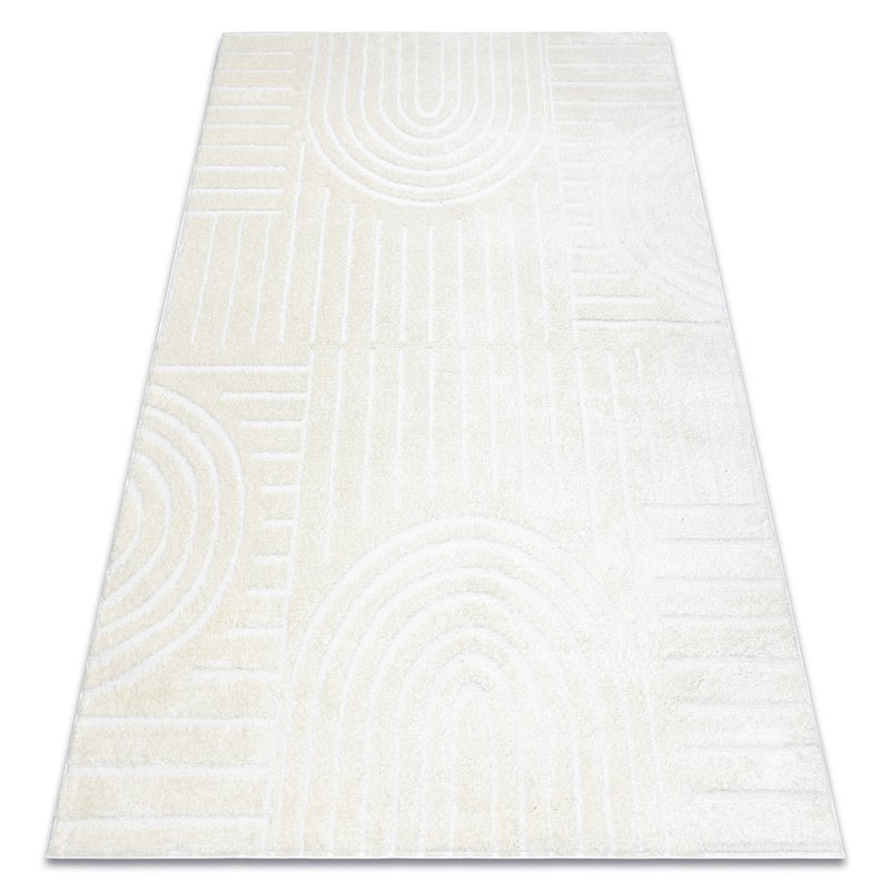 Dywan MODE 8586 geometryczny krem 240x330 cm