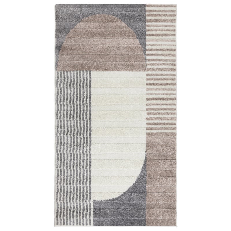 Dywan Mono 80x150 cm Geometryczny Wielokolorowy