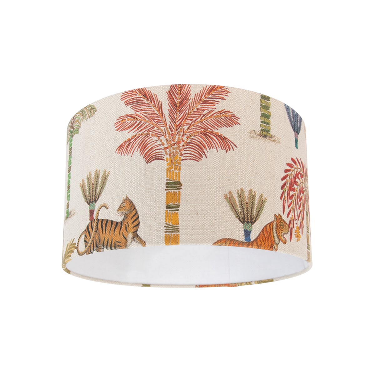 Qazqa dla dzieci - Cilinder Multicolor - różnokolorowy, okrągły, supports-e27, diameter 35 centimeter