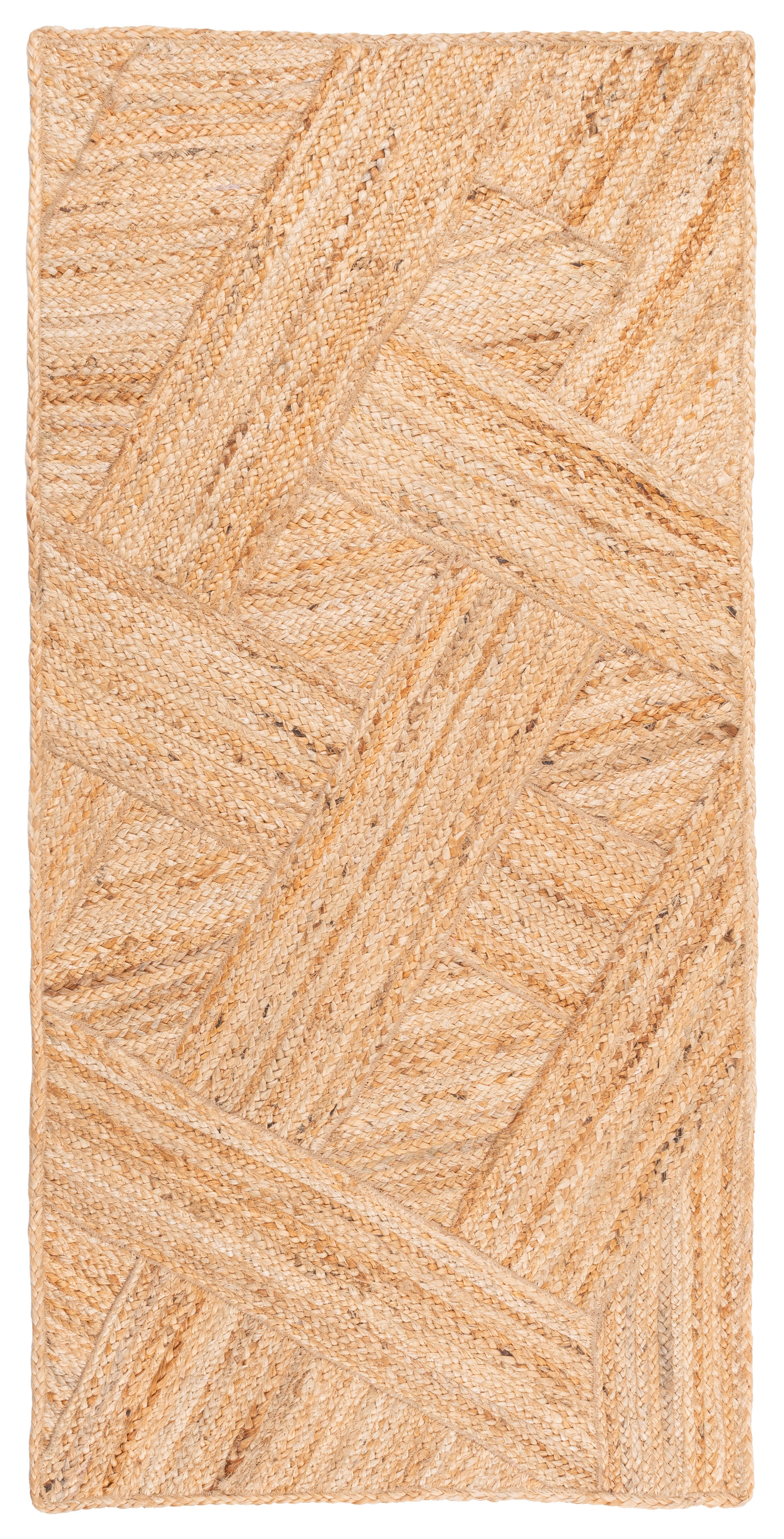 Dywan Multidecor z Juty Outdoor na zewnątrz i do wewnątrz 70 x 140 cm romby beżowy 1 szt.