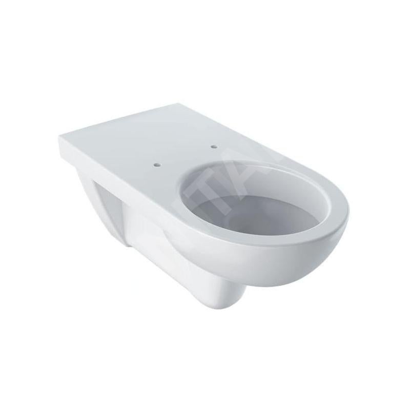 Miska WC dla osób niepełnosprawnych wisząca 35,5x70x 34cm GEBERIT z deską duroplast typu "U"
