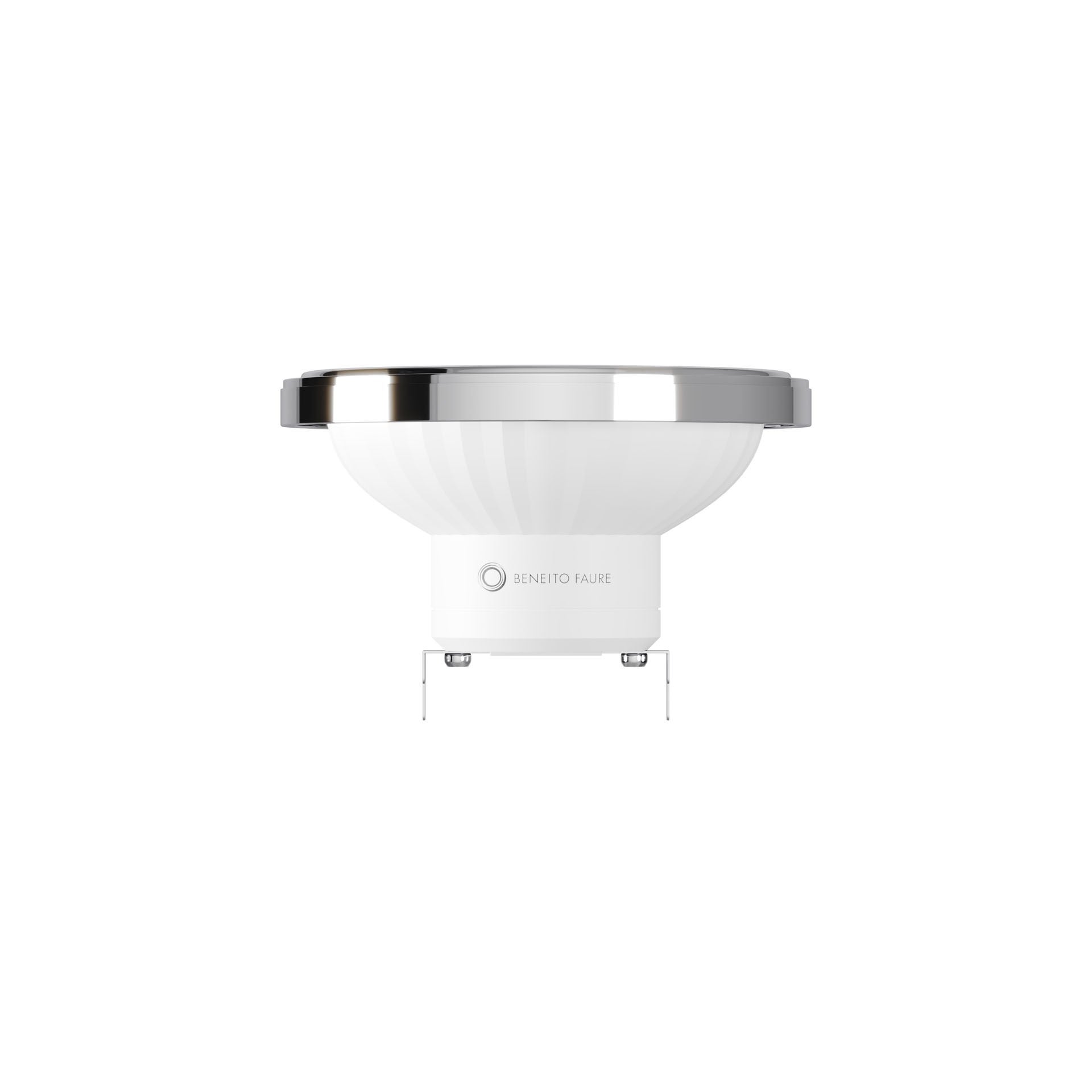Żarówka LED AR111 15W 15º G53 4000K 1120lm Światło naturalne do wnętrz IP20 Wykończenie chromowane Wysoka wydajność modernizacji - Beneito & Faure