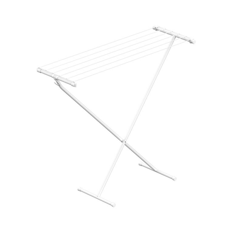 Rörets Suszarka do prania Compact - praktyczna i stabilna - zajmuje mało miejsca - 90 x 32 x 83 cm - 5,5 m powierzchni suszącej