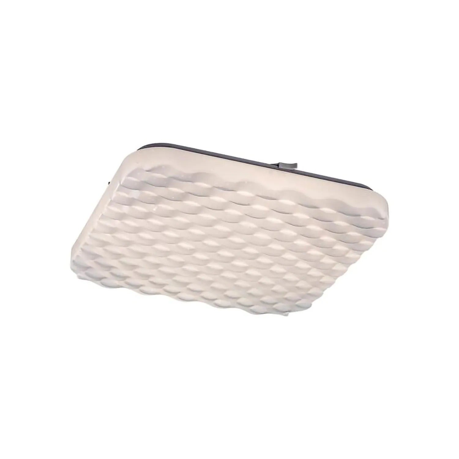 Plafon kwadratowy Eldrick LED 24W Neutralna biel 1800lm biały wym:5x33x33cm IP20 Rabalux