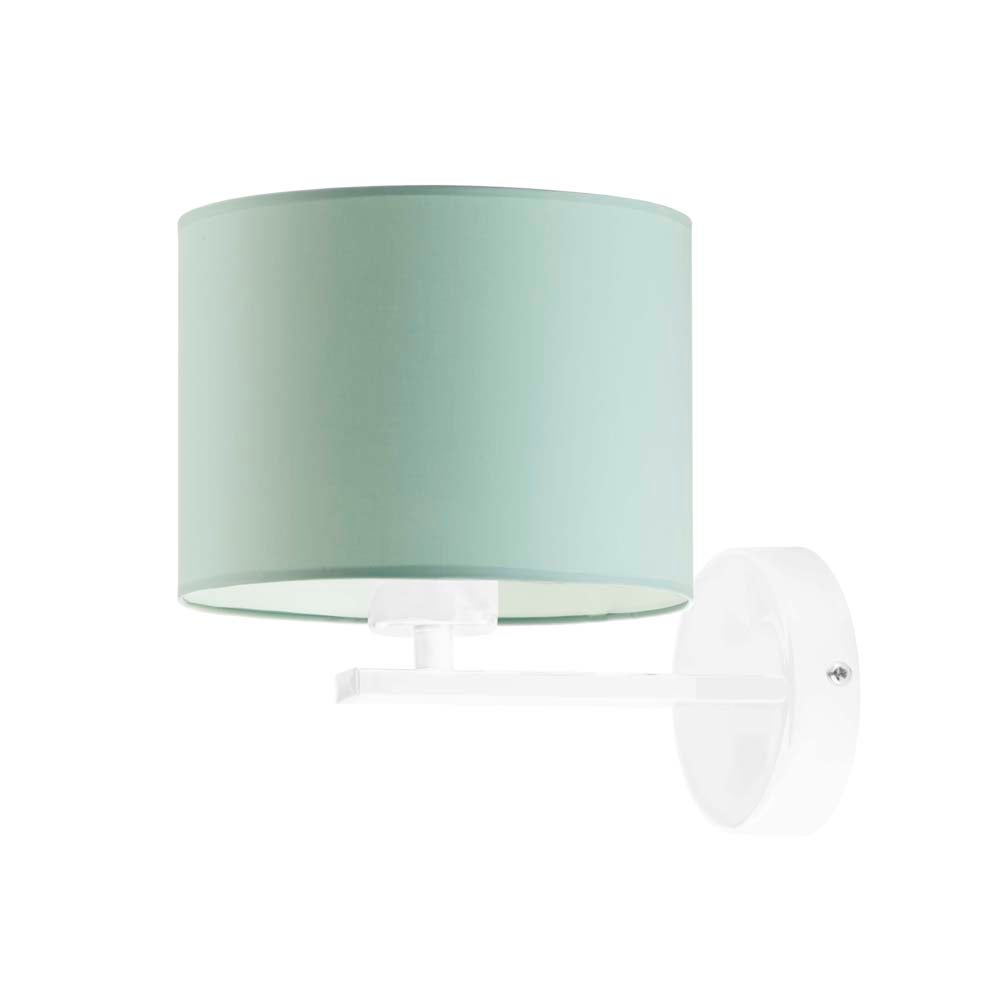 Kinkiet lampa ścienna lampa na ścianę z abażurem walec SIMPLE