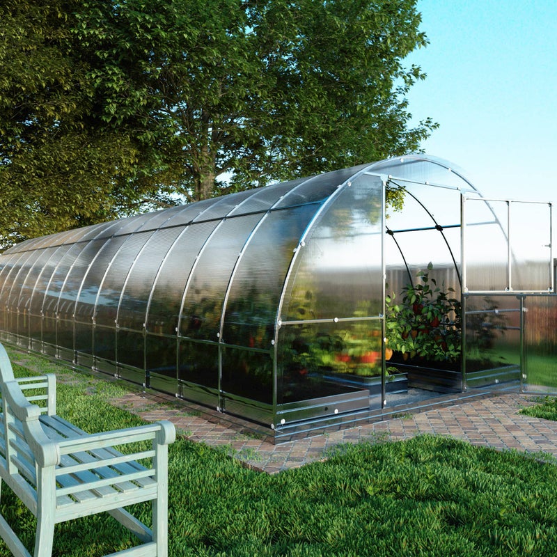 Szklarnia KLASIKA TUBE 3 x 10 m (30 m²), 6 mm z powłoką z poliwęglanu 1szt.