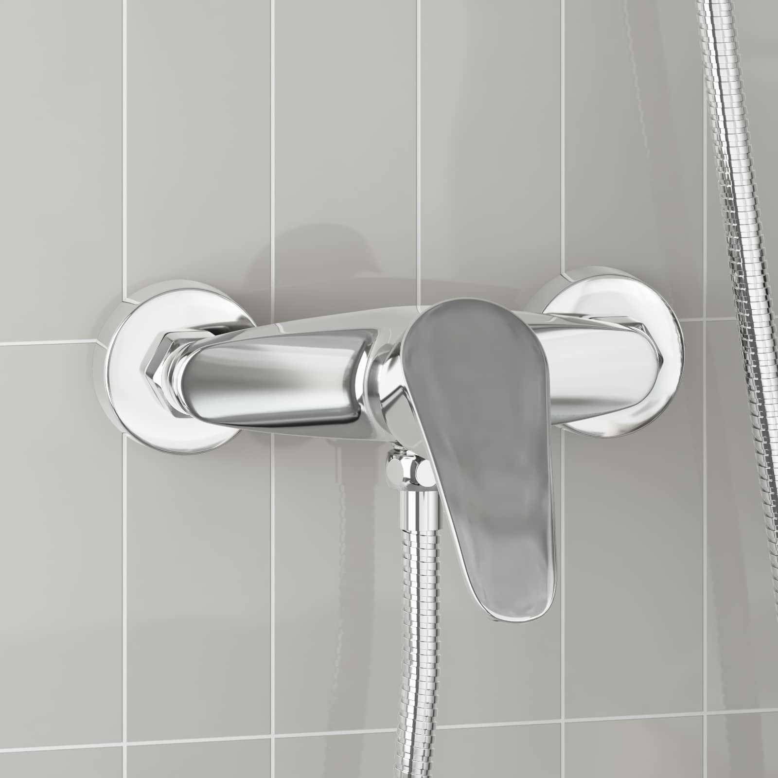 Bateria prysznicowa chrom G 1 / 2 cala vidaXL