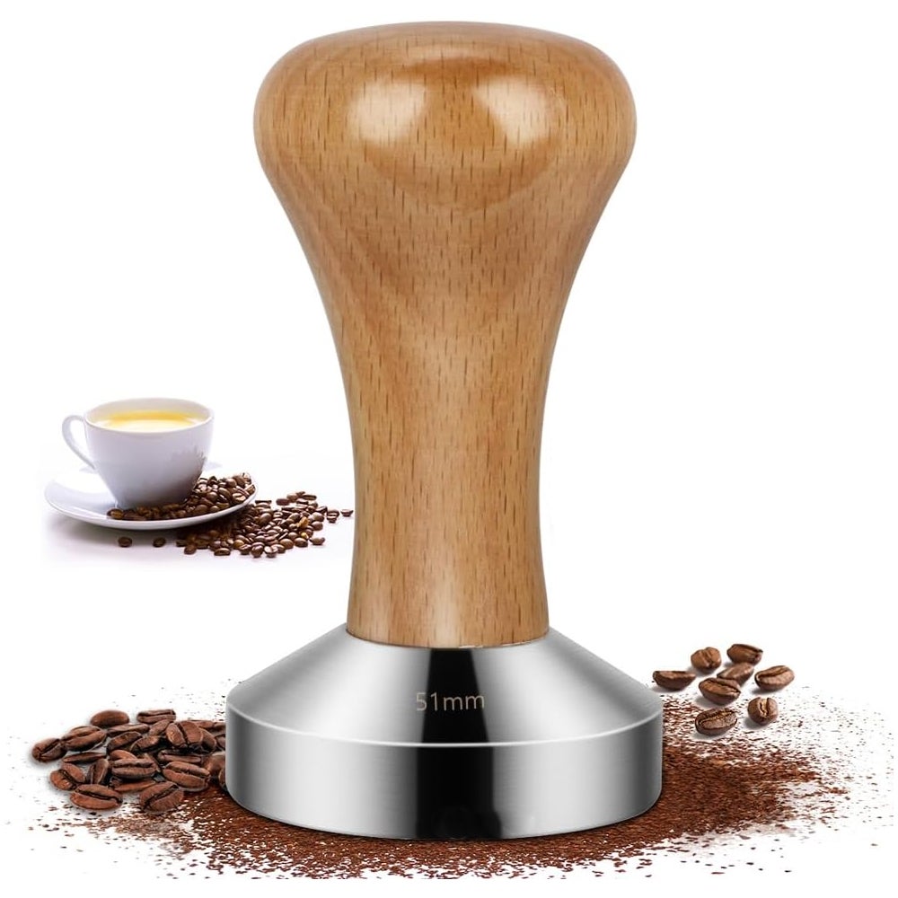 Ubijak do kawy espresso, stal nierdzewna 51 mm, prasa do kawy Barista do ekspresów do kawy