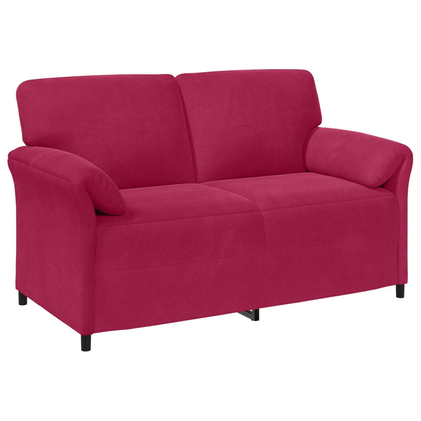 Sofa dwuosobowa Czerwone wino 158 x 83 x 95 cm Welur