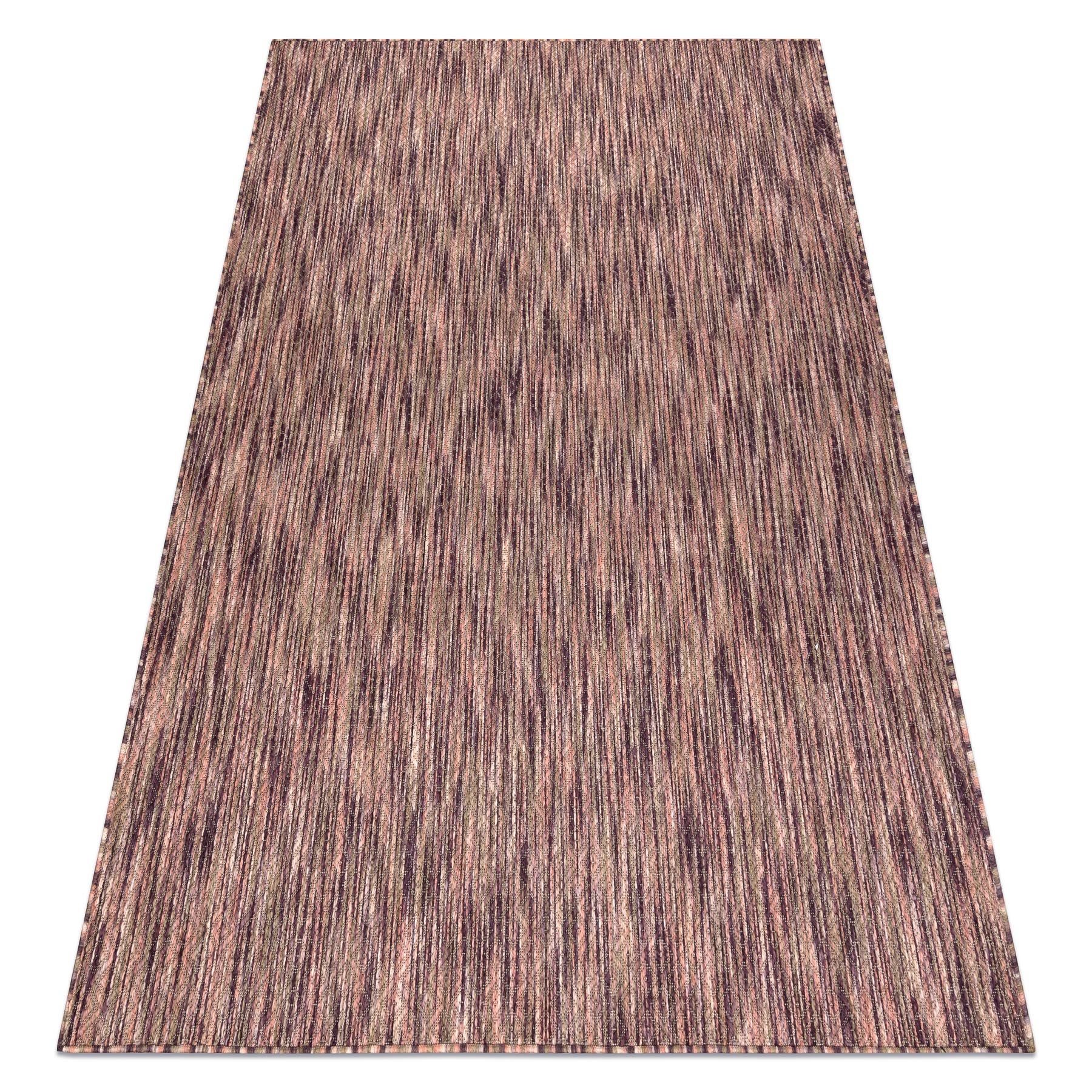 Dywan FISY nowoczesny, SZNURKOWY SIZAL 20975A purpura / róż 140x190 cm