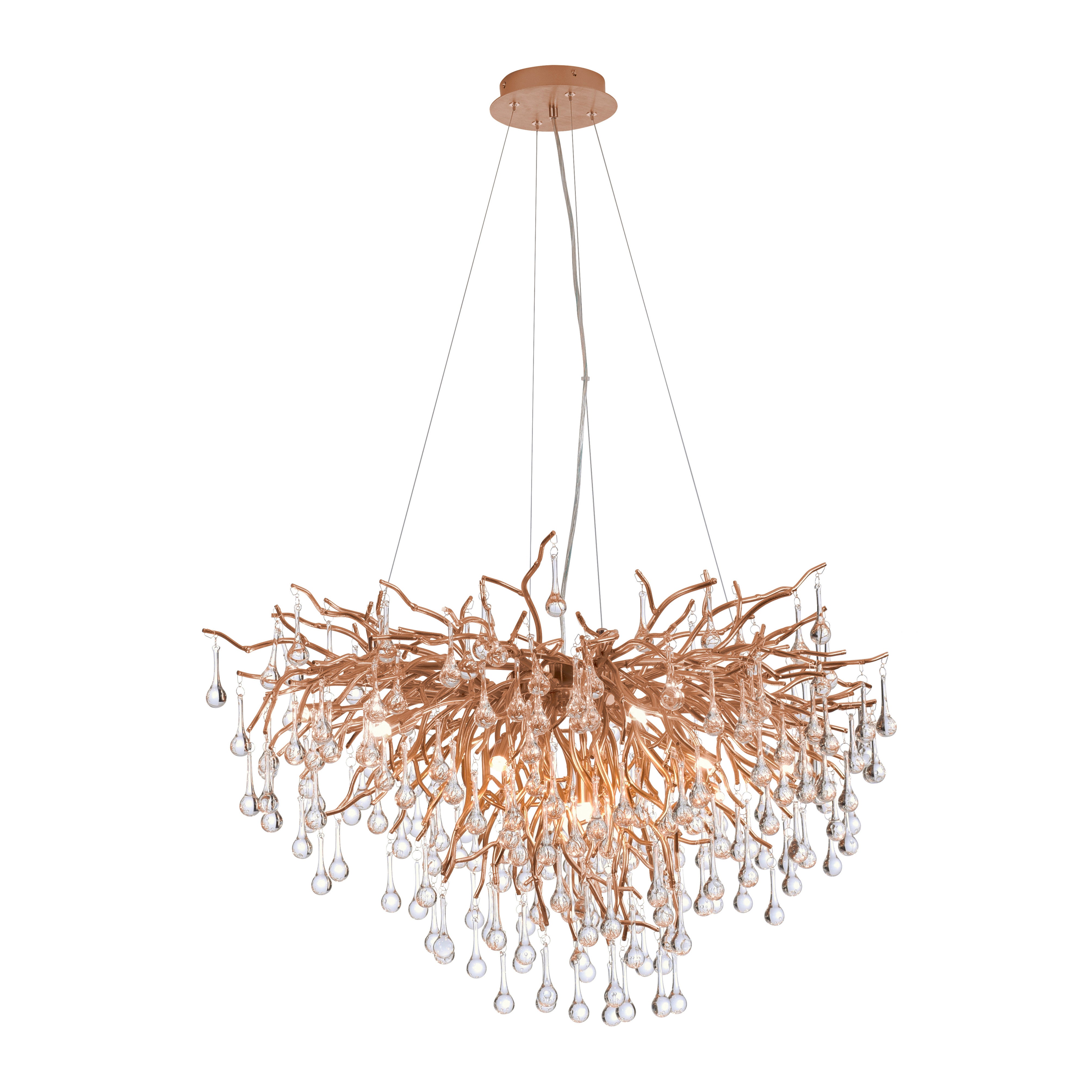 Lampa wisząca designerska ICICLE 10xG9 Paul Neuhaus 2192-11