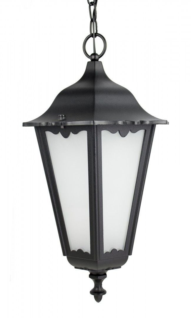 Lampa sufitowa zewnętrzna Retro czarna 1xE27x100W wym: 89 x 30 x 30 cm aluminium SU-MA