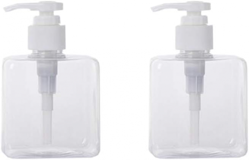 Butelki podróżne na kosmetyki, dozowniki do mydła w piance, niezbędne w podróży, 250 ml, 2 sztuki