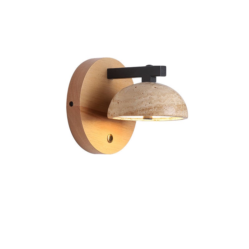 Kinkiet w stylu vintage – Oświetlenie dekoracyjne – 12 W, trójkolorowe i z regulacją – Lampka nocna – 15 cm x 15 cm
