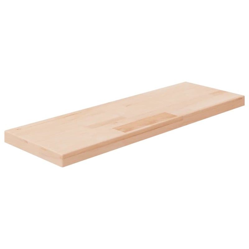vidaXL Półka, 60x20x2,5 cm, surowe lite drewno dębowe