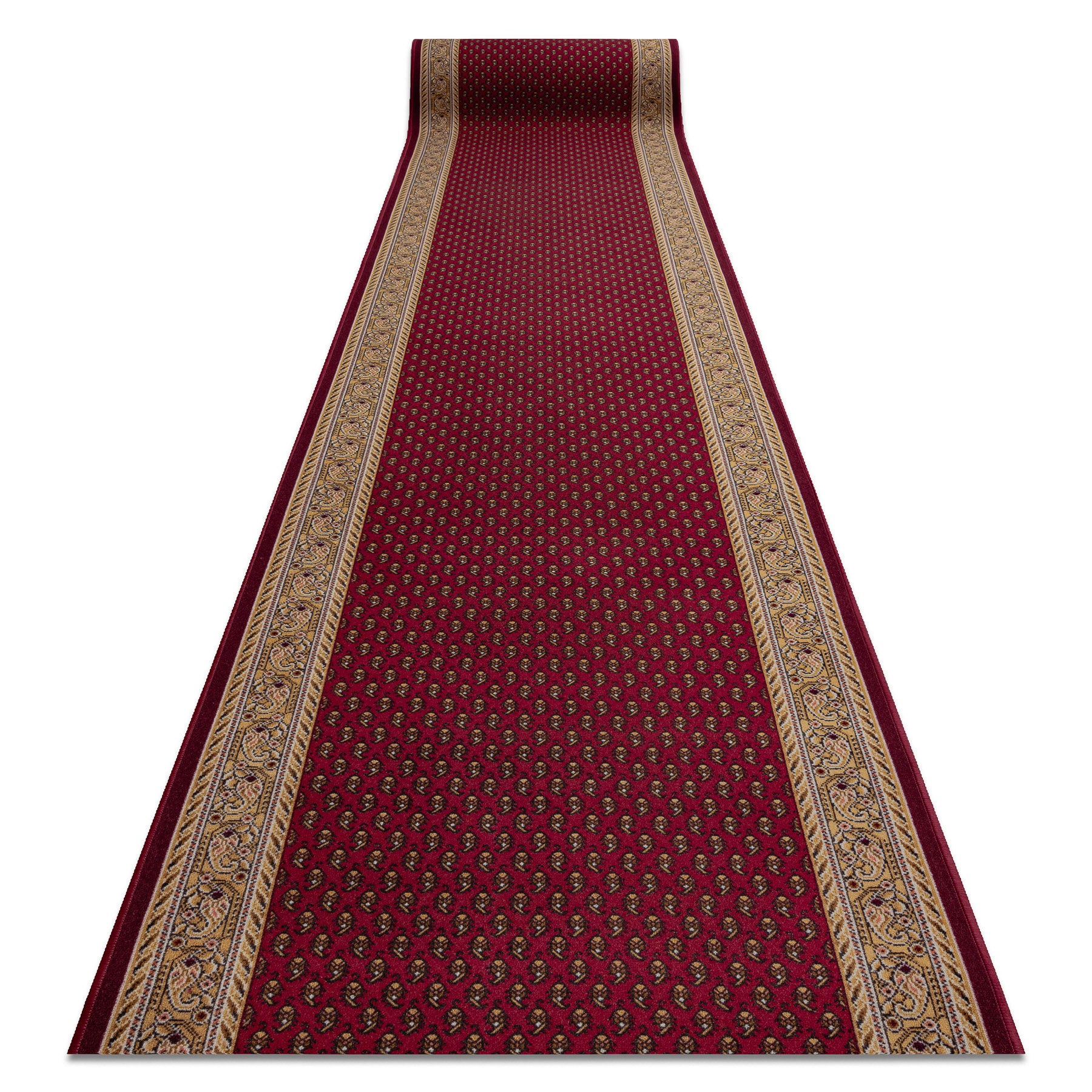 CHODNIK PODGUMOWANY INCA bordo 100cm 100x900 cm