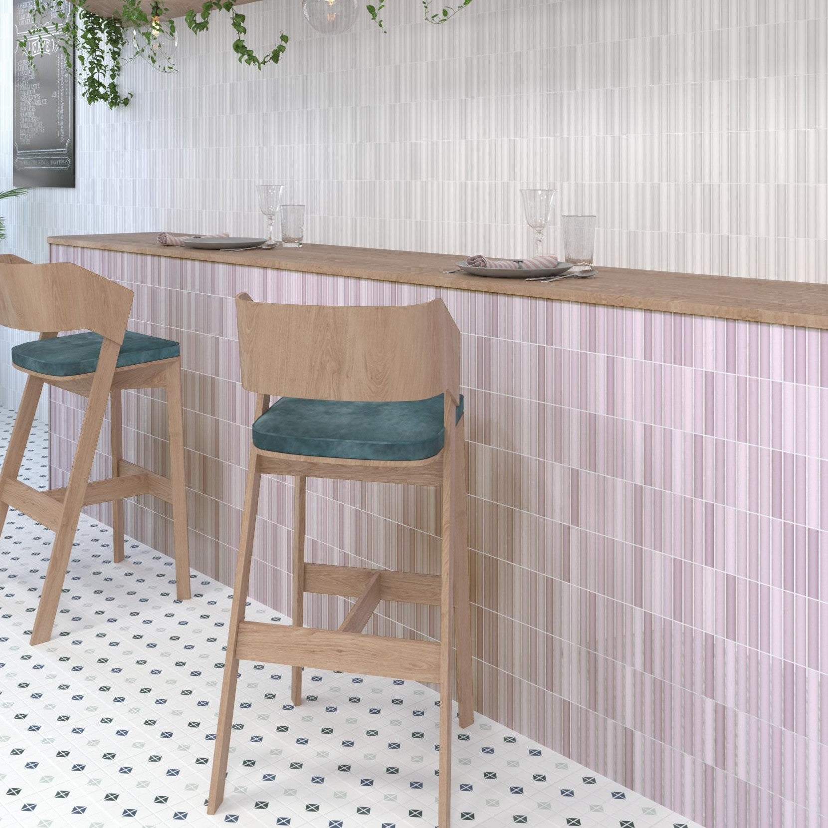 MOZAIKA KIT-KAT LILAC MATT 11,5x23,1 CM PŁYTKA ŚCIENNA Z GRESU PORCELANOWEGO LILIOWA MATOWA PREMIUM