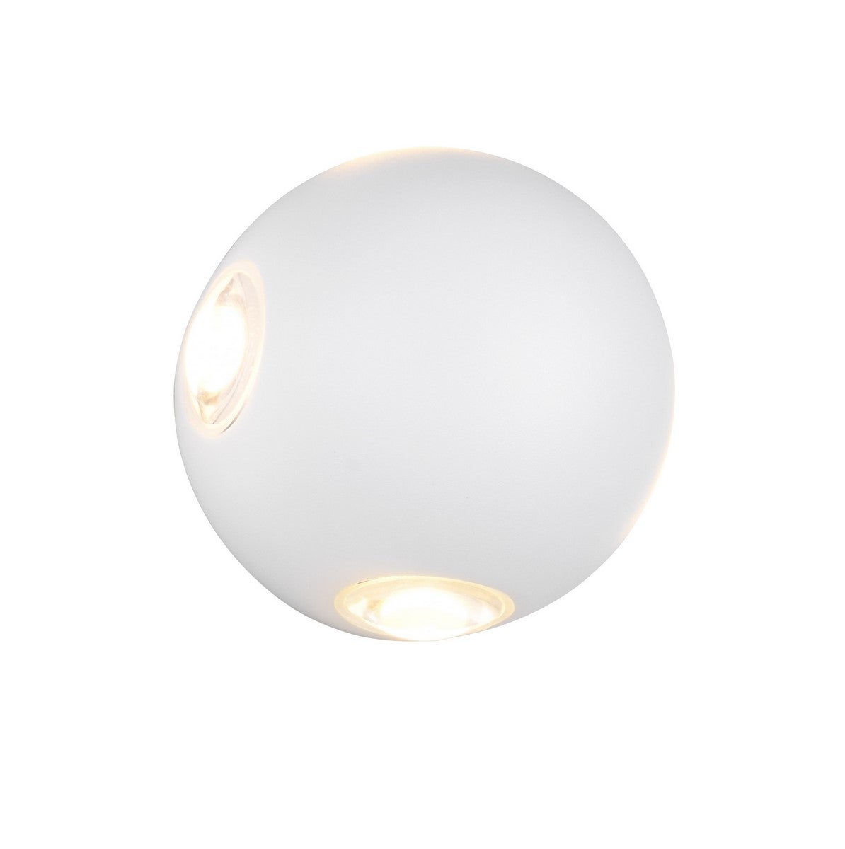 Kinkiet zewnętrzny LED AVISIO 2W aluminium biały matowy wym:10,5x10,5x10,5cm IP54 Trio