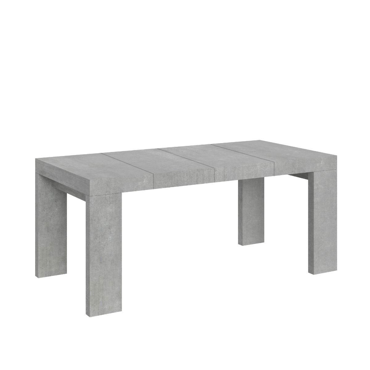 Stół rozkładany Roxell Premium 90x140/244 cm betonowy