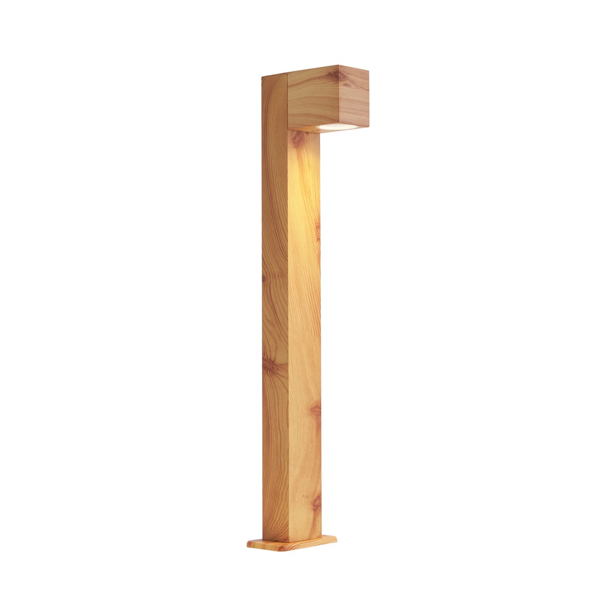 Qazqa nowoczesny lampa słupkowa do ogród - Baleno - brązowy, max. 15w, kompatybilny z żarówką LED, gu10, 65cm, IP44