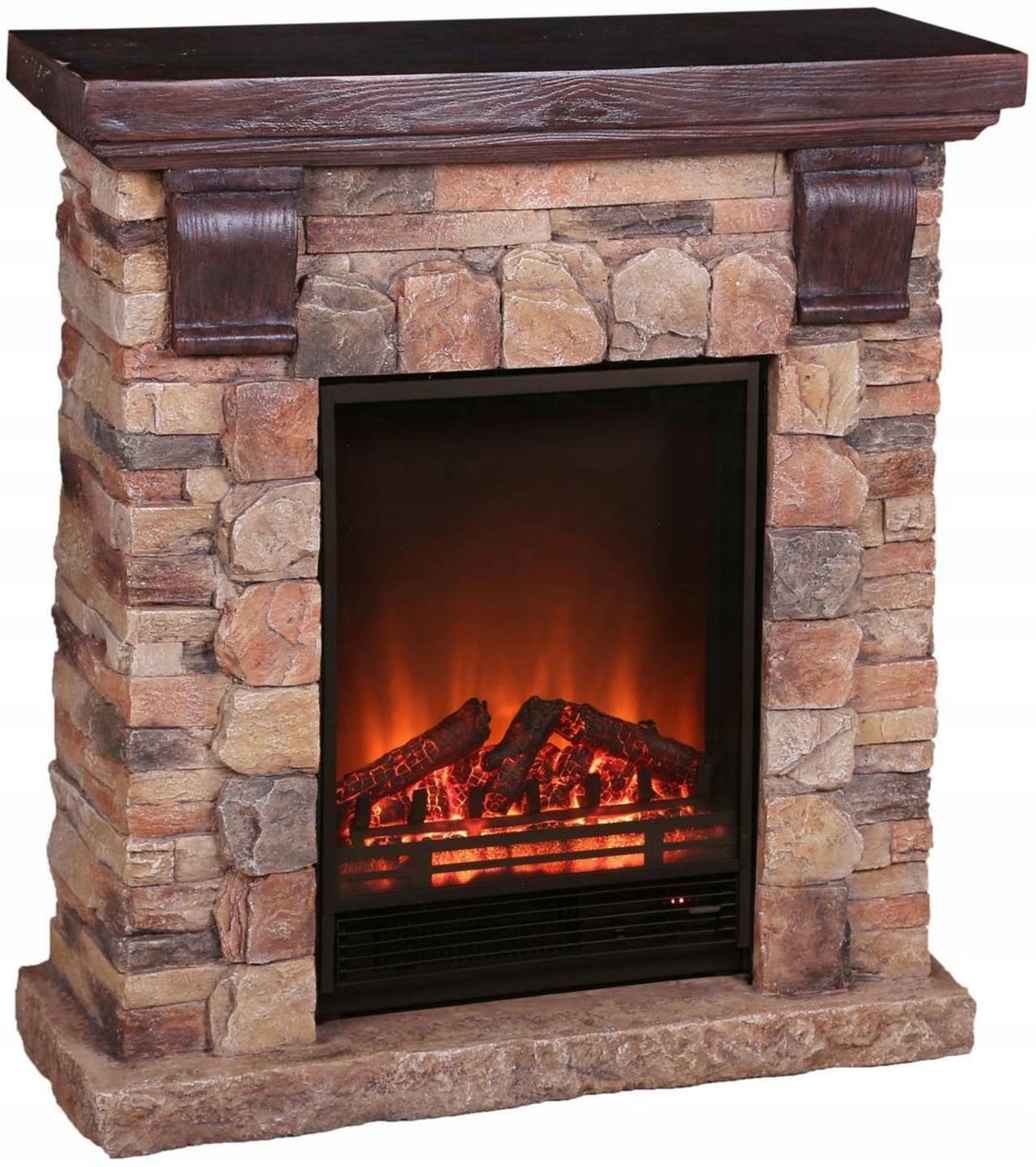 KOMINEK ELEKTRYCZNY EL FUEGO KITZBUHEL 1.8KW LED FUNKCJA GRZANIA WYJĄTKOWY