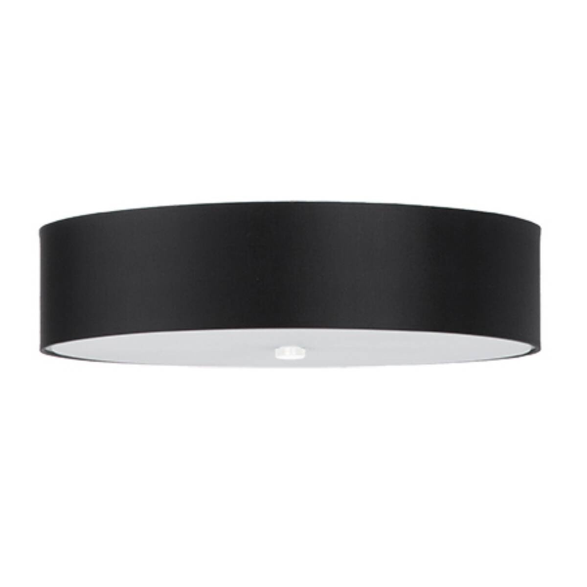 Plafon sufitowy okrągły nowoczesny czarny Ø50 SKALA 5xE27 15W SL.0762 Sollux Lighting