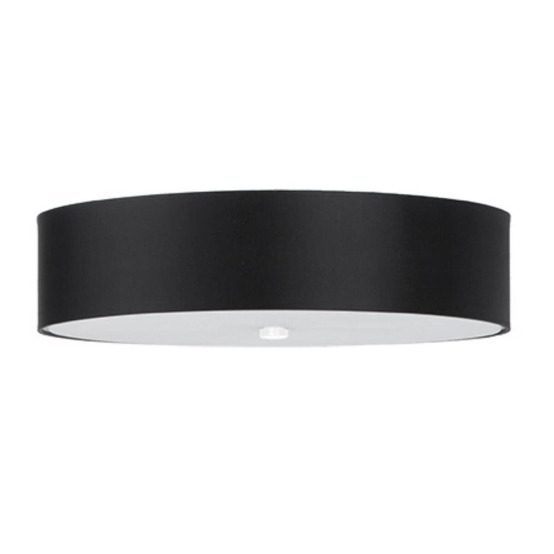Plafon sufitowy okrągły nowoczesny czarny Ø50 SKALA 5xE27 15W SL.0762 Sollux Lighting
