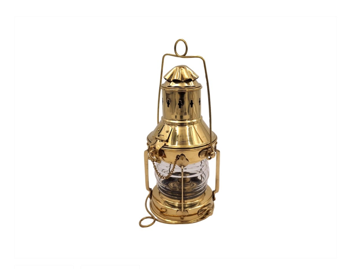 Marynistyczna mosiężna lampa naftowa - SL10