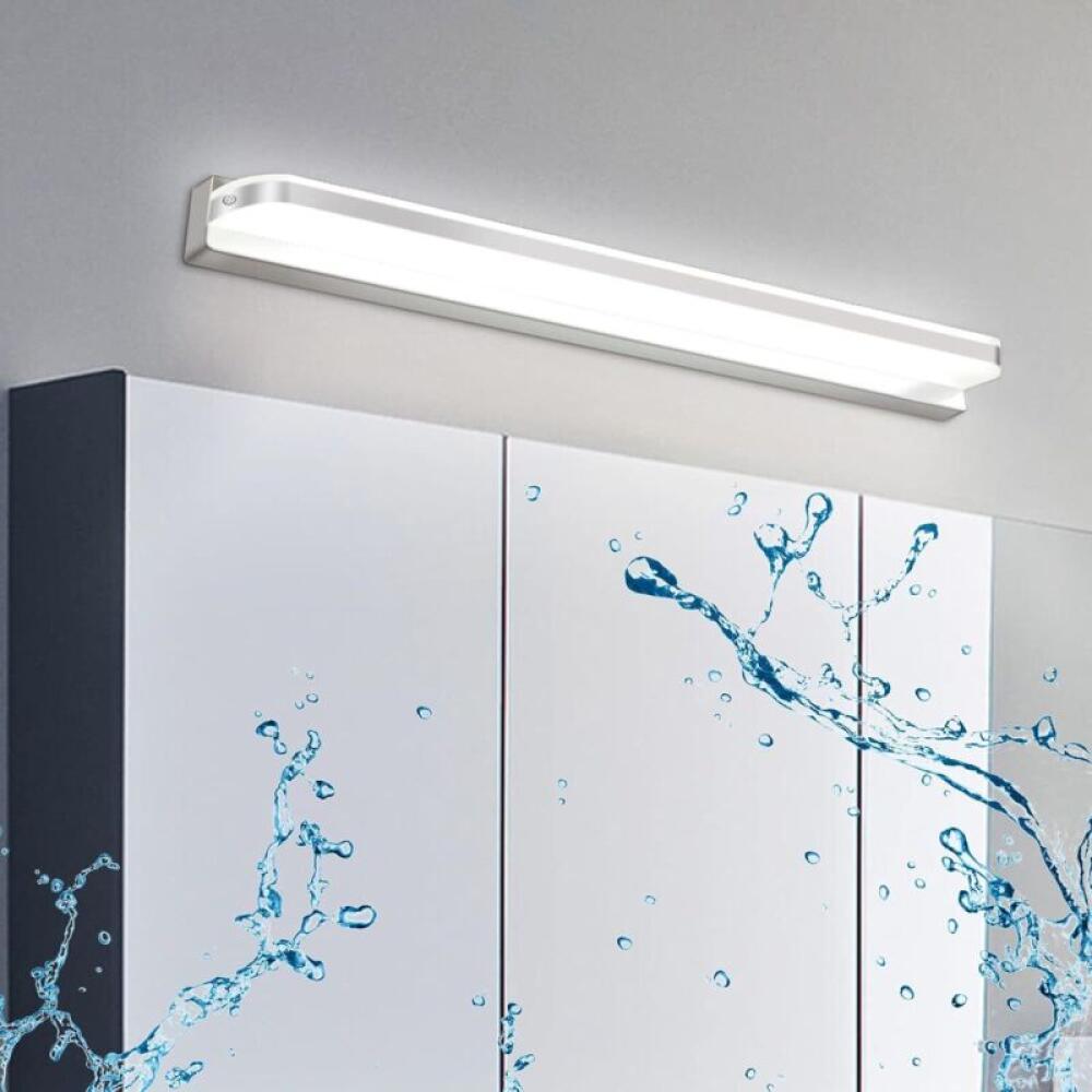 7W 42CM Lampa ścienna LED do lustra łazienkowego, zimna biel, wodoodporna IP44, 6000K 600LM, akrylowa lampa ścienna LED do łazienki