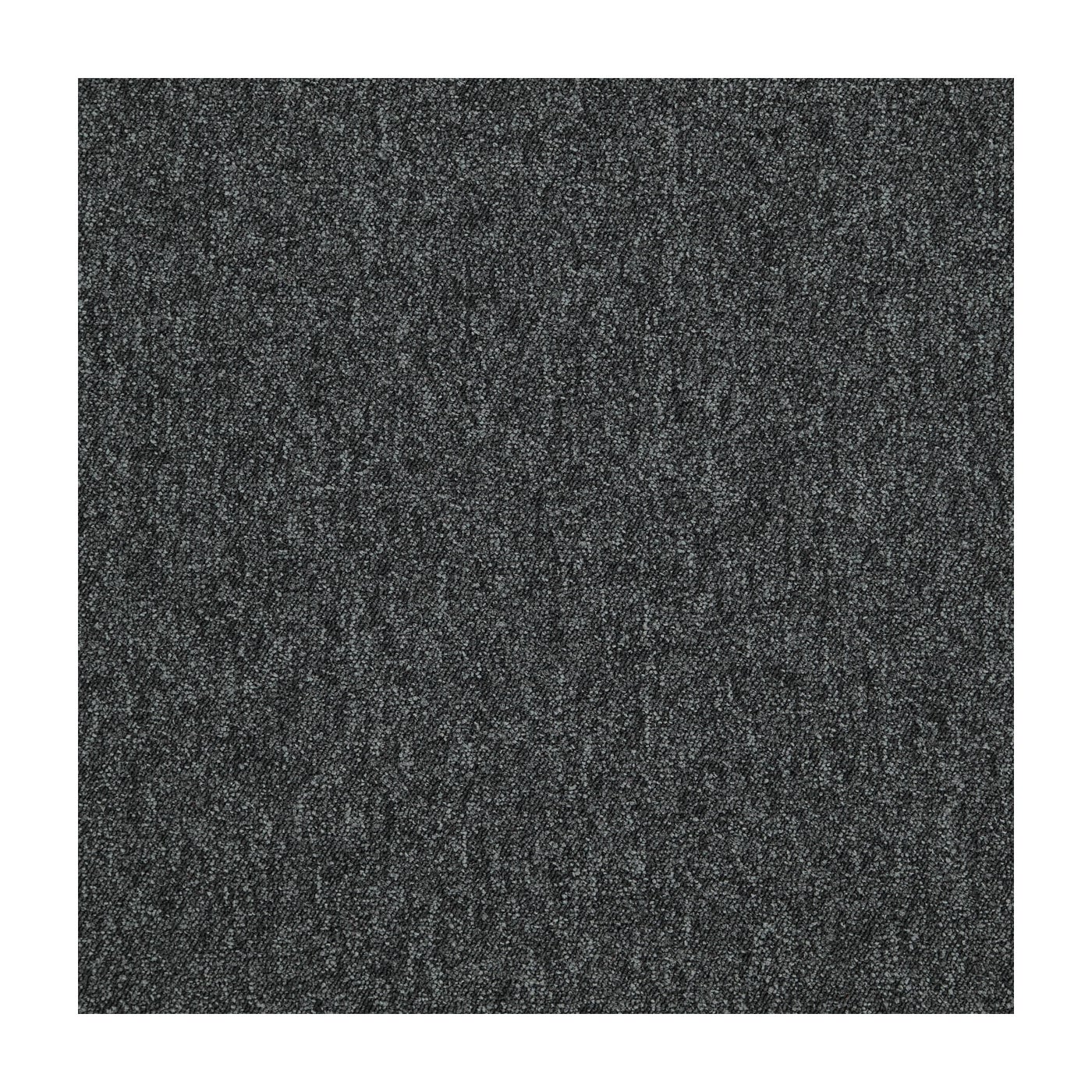Płytka dywanowa biurowa 50x50 cm Modena wykładzina trudnopalna kolor czarny (20 szt = 1 paczka = 5m2)