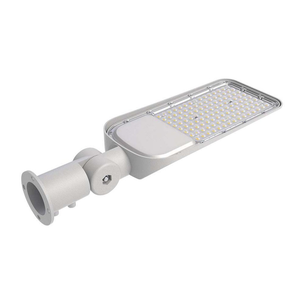 Oświetlenie uliczne LED Chip Samsung 50W 100LM/W Kolor szary 6400K IP65