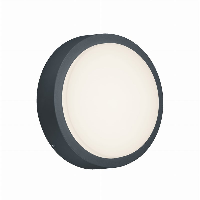 Kinkiet zewnętrzny LED BREG 9W 3000K 850lm aluminium antracyt wym:20x20x20cm IP54 Trio