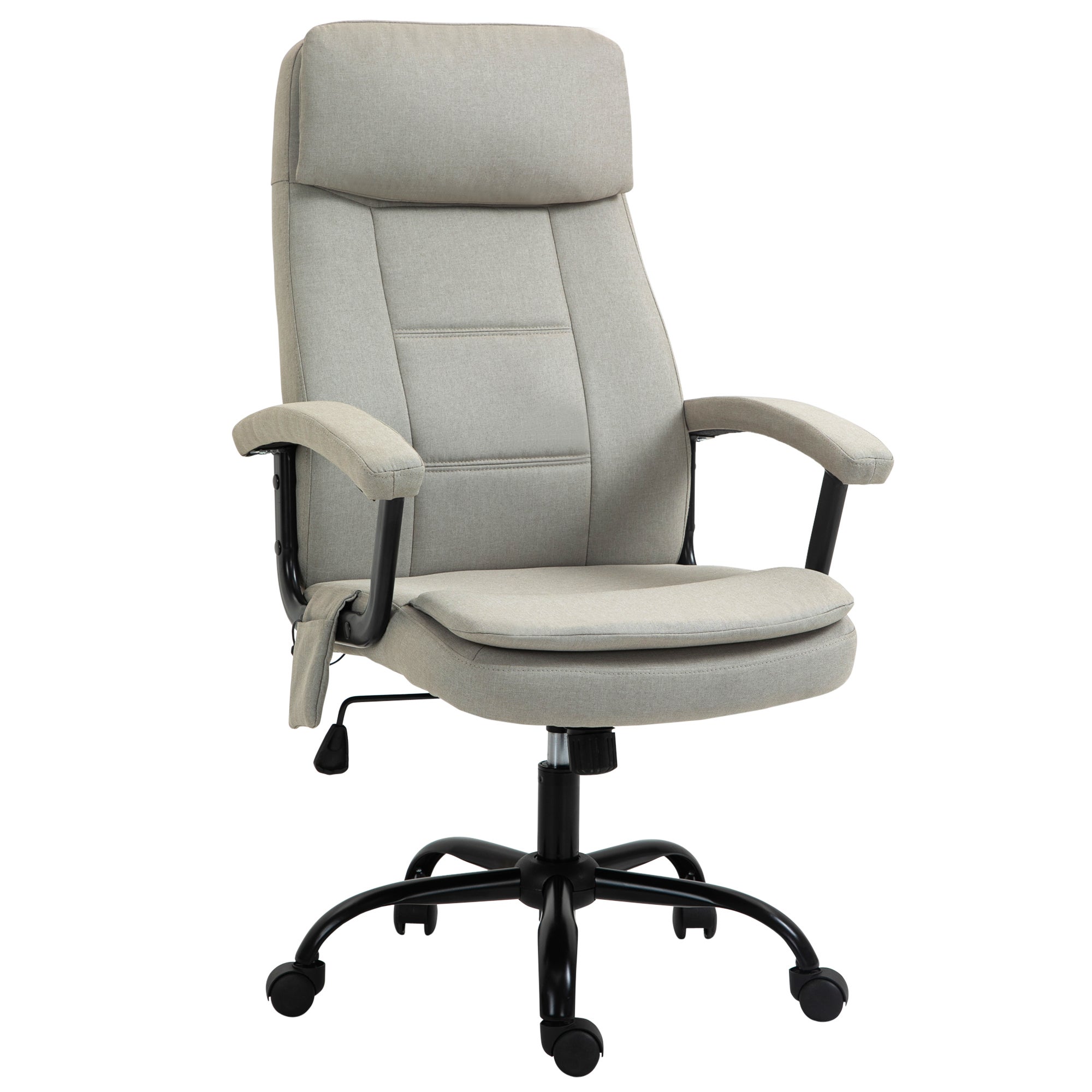Ergonomiczny obrotowy fotel biurowy z funkcją masażu (360°)