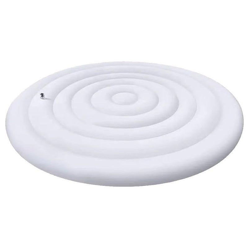 (130 cm-165 cm) Pokrywa, nadmuchiwana osłona izolacyjna do okrągłych lub kwadratowych jacuzzi, wykonana z odpornego na warunki atmosferyczne PVC, osł