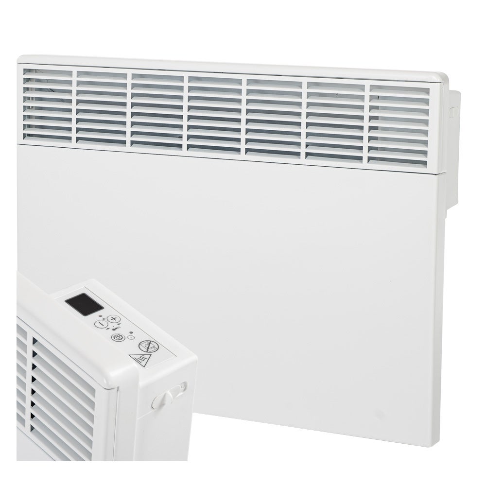 Grzejnik elektryczny 1500W konwektorowy energooszczędny ścienny biały Intuis BASIC D