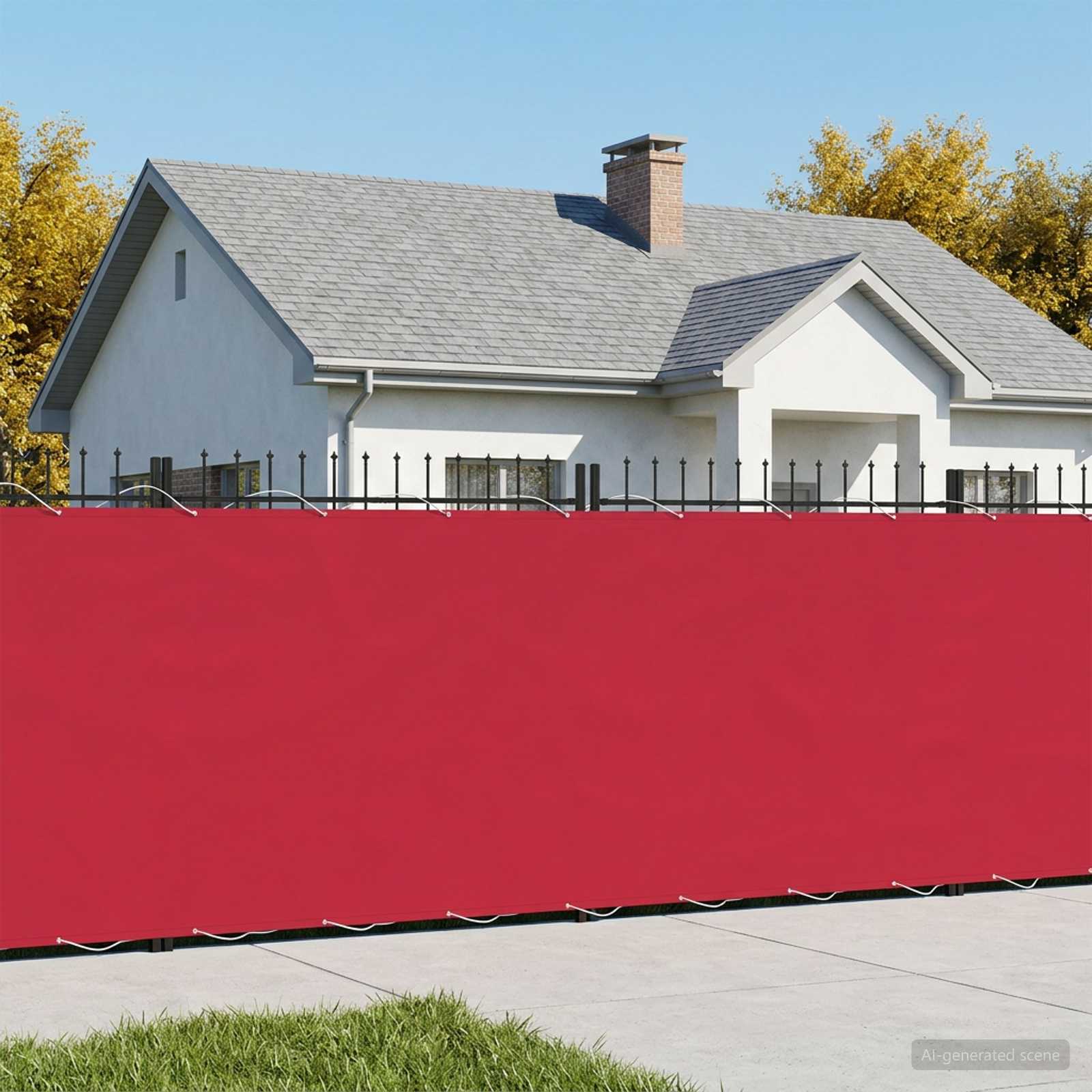 Ekran Prywatności Balkonowej 150 x 1000 cm Tkanina z powłoką PU vidaXL