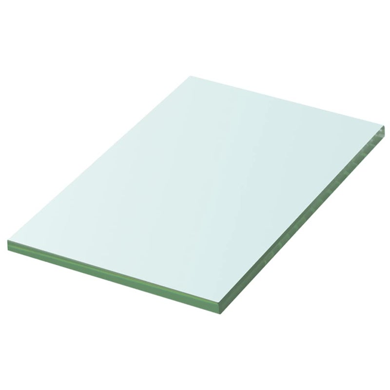Półka szklana, bezbarwny panel, 20x12 cm vidaXL