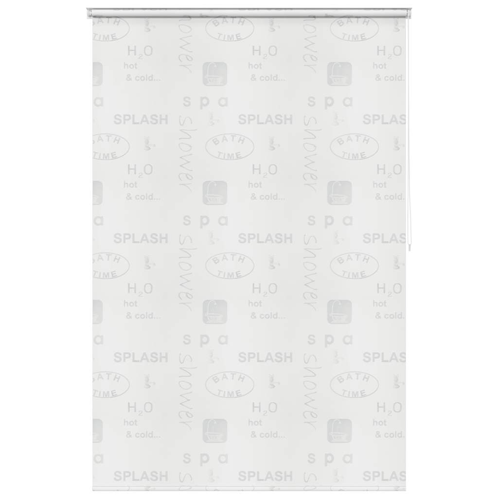 Roleta Prysznicowa 140x240 cm do Łazienki Wodoodporna Zwijana