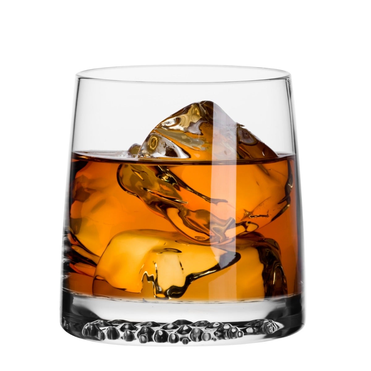KROSNO Szklanki do whisky Fjord 6 szt. 370 ml z grubym dnem