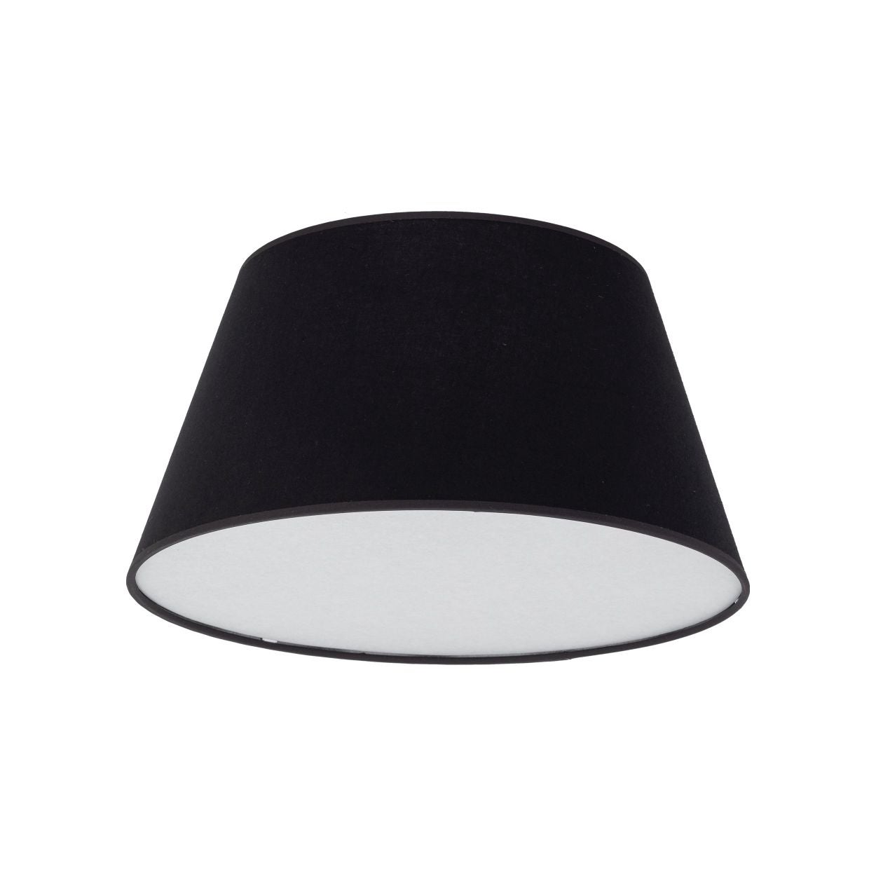 Lampa sufitowa TK Lighting FORMO tkanina 2xE27 czarna 38 cm 1 szt.