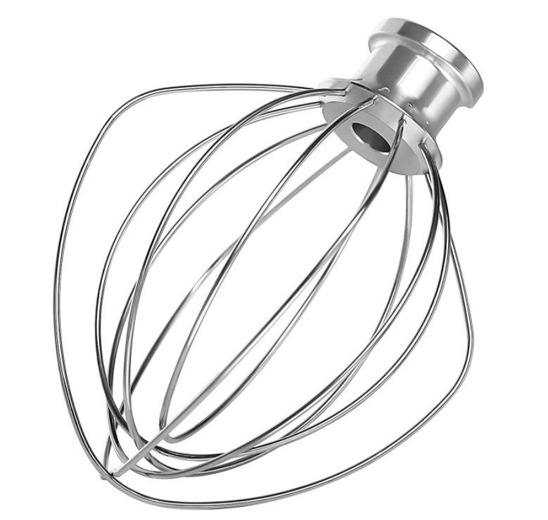 Kompatybilne akcesoria do trzepaczki do jajek ze stali nierdzewnej KitchenAid K45WW, 45 qt