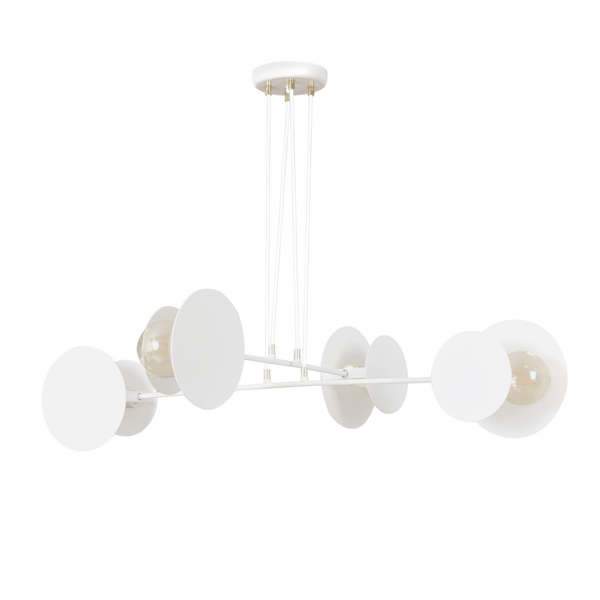 Żyrandol Emibig 4xE27 40W IDEA 4 WHITE 793/4
